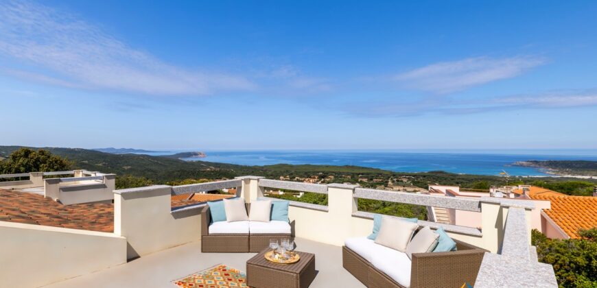 Sea View Villa For Sale Aglientu Sardinia ref. RN 459